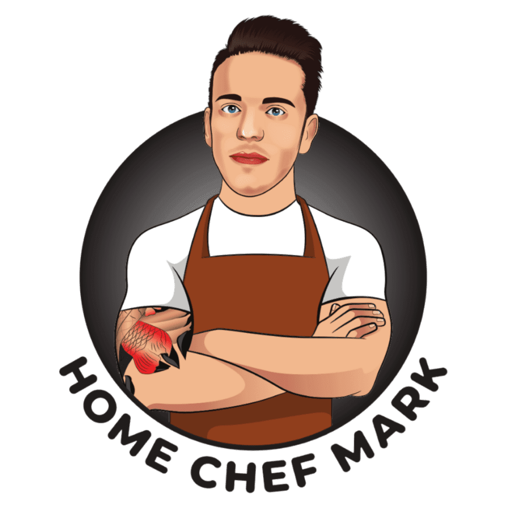 Home Chef Mark black text
